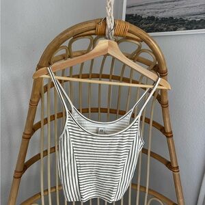 BDG Urban Outfitters Ribbed Striped Crop Tank Top Medium
